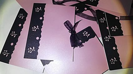 сватбени покани ръчна изработка от pokanilux.com пепел от рози