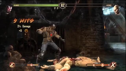 Mortal Kombat 9 (2011) - Kano's Arcade Ladder Run at Expert Level