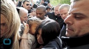 Kim Kardashian and Kanye West Land in Israel for North’s Baptism
