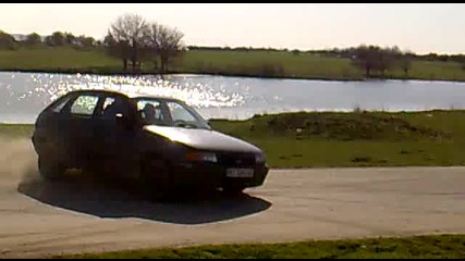 opel astra i audi 80 drift 