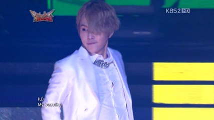 Beast - Beautiful ( 06-07-2012 K B S Music Bank In Hongkong )
