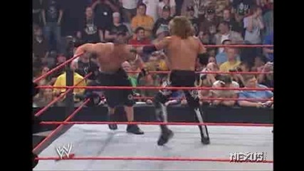 John Cena vs. Triple H vs. Edge - Backlash 2006 [ High Quality ]