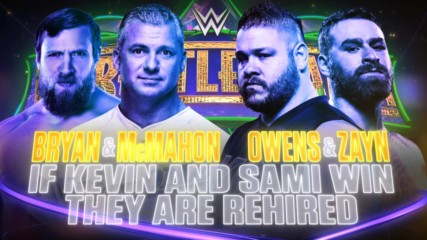 Daniel Bryan & Shane McMahon battle Kevin Owens & Sami Zayn at WrestleMania tonight