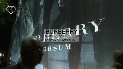 fashiontv Ftv.com - London Fw S S 10 - Burberry After The Show 