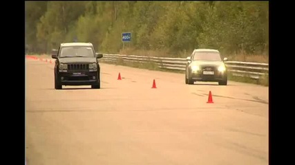 Jeep Grand Cherokee Vs Audi Rs6 Evotech