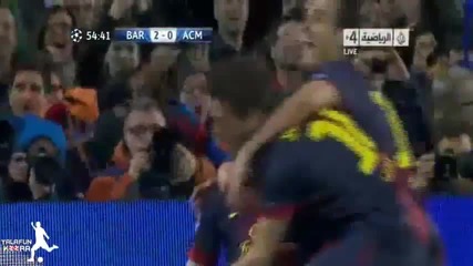 Барселона помете Милан с 4:0 !