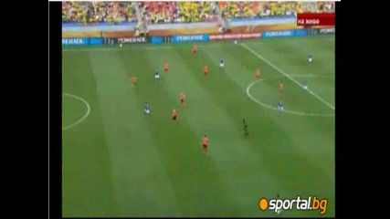 World cup Холандия 2 - 1 Бразилия гол на Робиньо 