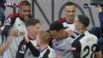 Fulham with a Goal vs. Brighton and Hove Albion