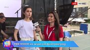 THE VOICE на живо от TEEN BOOM FEST 2022 Благоевград: K.Lina след саундчека [05]