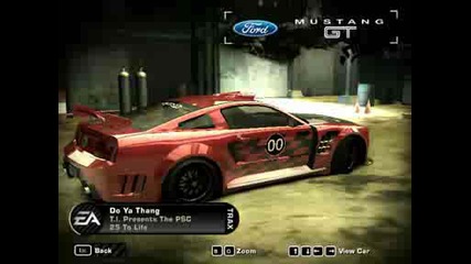 Need For Speed Most Wanted My Ford Mustang