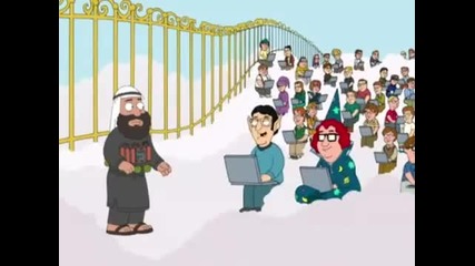 Family Guy 72 Virgins osama