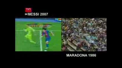 Messi Vs. Maradona