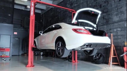 Mercedes Benz Cls63 Amg върху 20'' Vossen