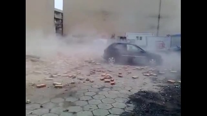 опел сваля стена