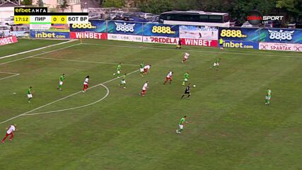 Пирин - Ботев Враца 0:0 /първо полувреме/