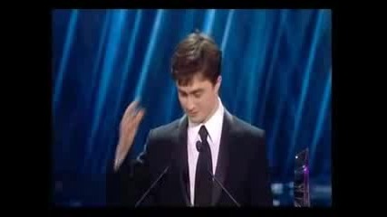 Daniel Radcliffe Takes Award