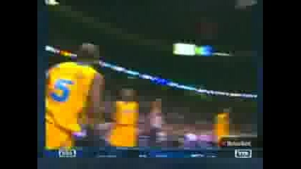 Speedy Claxton Crosses Nenad Kristic, Who