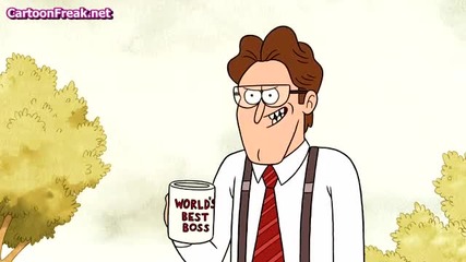 от July 15 2013 Парк шоу - сезон 4 епизод 34 - ''world's Best Boss'' (regular Show s4 e34)