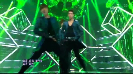 [live] 120624 - Cross Gene - La-di Da-di (debut stage) - Inkigayo