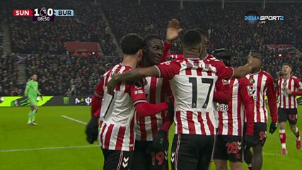Sunderland vs. Burnley - 1st Half Highlights