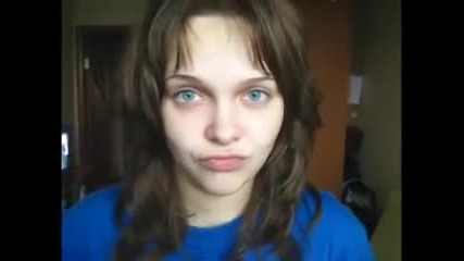 Страшна мацка Внимание какво ще си помислите ...