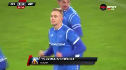 Прохазка изведе Левски напред от дузпа