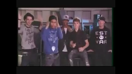 Justin Bieber Does The Sprinkler on 'america's Best Dance Crew'