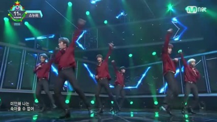 389.1222-3 Snuper - It's Raining, [mnet] M Countdown E504 (221216)