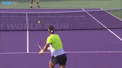 Miami 2015 - Rafael Nadal - a Mess Of a Hot Shot