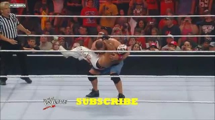 Wwe John Cena vs Rey Mysterio 2012 (highlights)