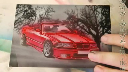 Airbrush by Wow Bmw E36 M3 Cabrio 