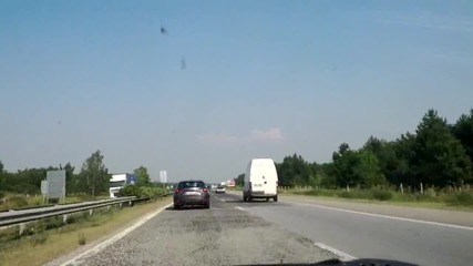 Ford Escort Mk 4 на магистралата