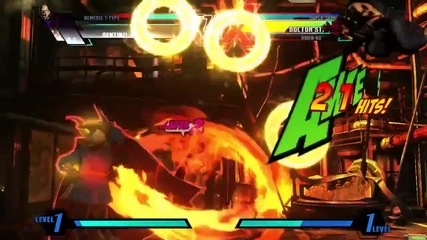 Ultimate Marvel vs. Capcom 3 - Gamescom 2011 Gameplay 2