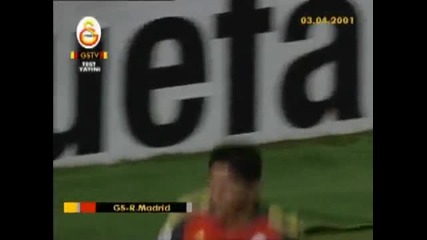 Ucl - 00 - 01 Sezonu - Galatasaray Sk 3 - 2 Real Madrid Cf - Gol Mario Jardel 