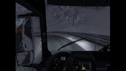 Euro Truck Simulator 2 -лошо време
