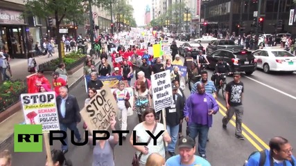 USA: Protesters demand Chicago create police accountability council