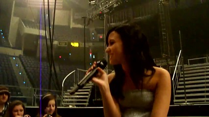 demi lovato - soundcheck