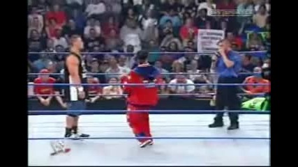 Wwe Smackdown John Cena and Kurt Angle in a Battle Rap
