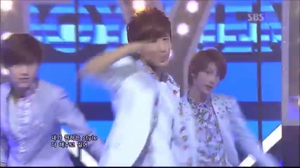Boyfriend - Love Style @ Inkigayo (24.06.2012)