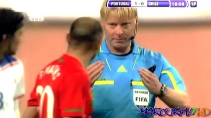 Alexis Sanchez vs Portugal