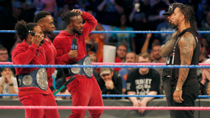 The Usos read The New Day their rights and The New Day read The Usos their lefts: SmackDown LIVE, Oct. 3, 2017