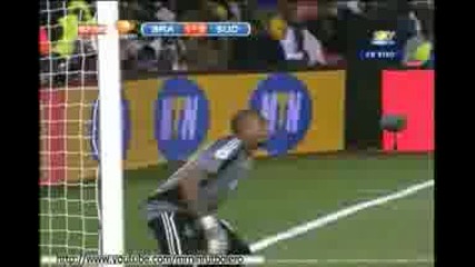 Gol Daniel Alves Fifa Confederations Cup South Africa 2009 Sky Sports