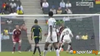 Гана - Латвия 1 - 0 - Видео Световен футбол 