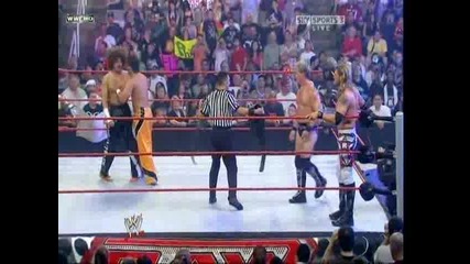 Raw/06/29/09 Primo and Carlito vs Edge and Chris Jericho