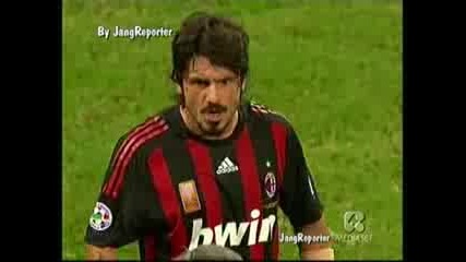 Gattuso Vs Ancelotti Derby Milan Inter