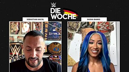 Sasha Banks interview on WWE The Week