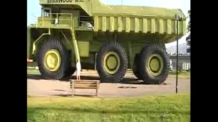 най - големият камион в света 