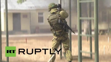 Russia: Special Forces fight 'Islamic terrorists' in simulation drills