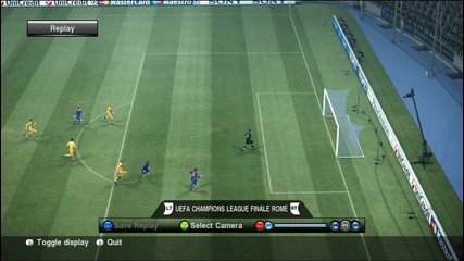 Pes 2010 прехвърлящ удър 