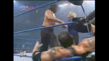 Wwe - Batista & Undertaker Vs Mark Henry & The Great Khali